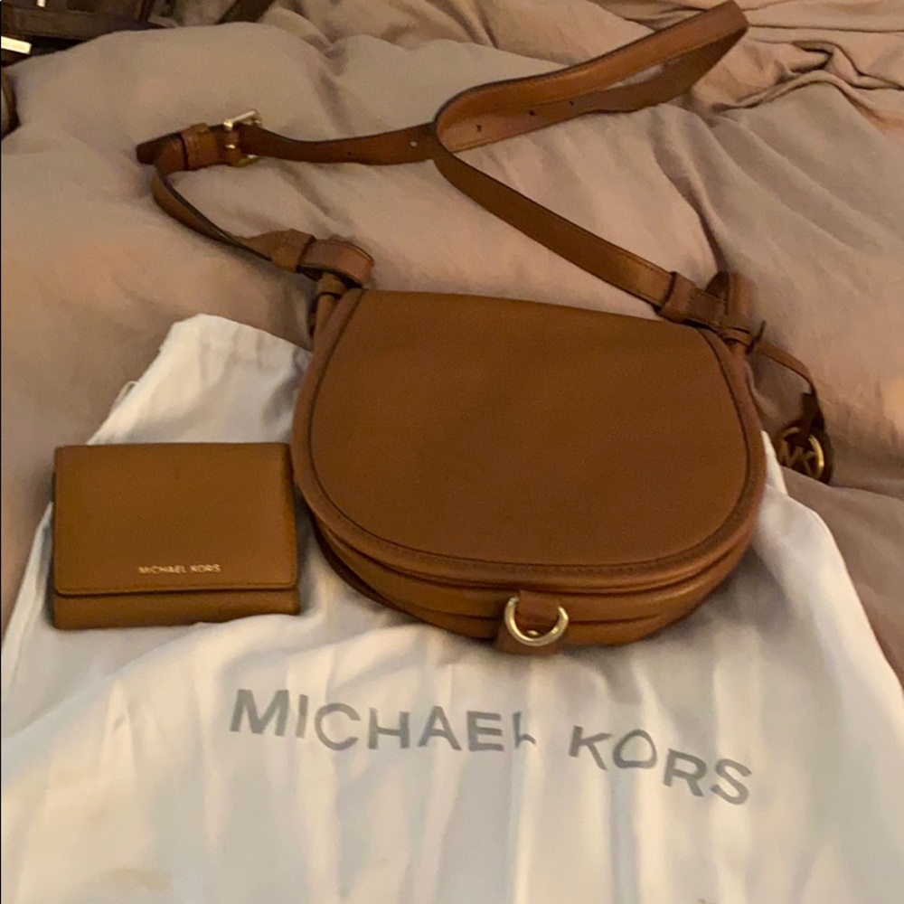 Authentic Michael Kors Purse and Wallet